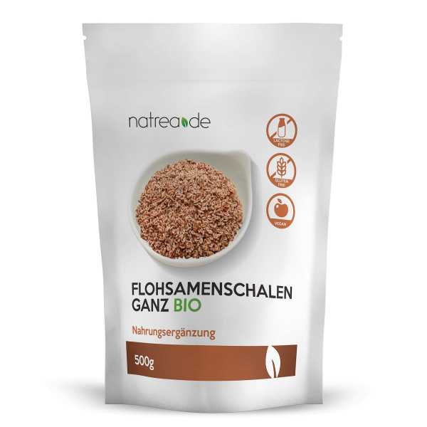 BIO Flohsamenschalen, 500 g