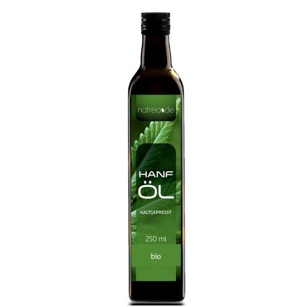 BIO-Hanföl, kaltgepresst - 250 ml