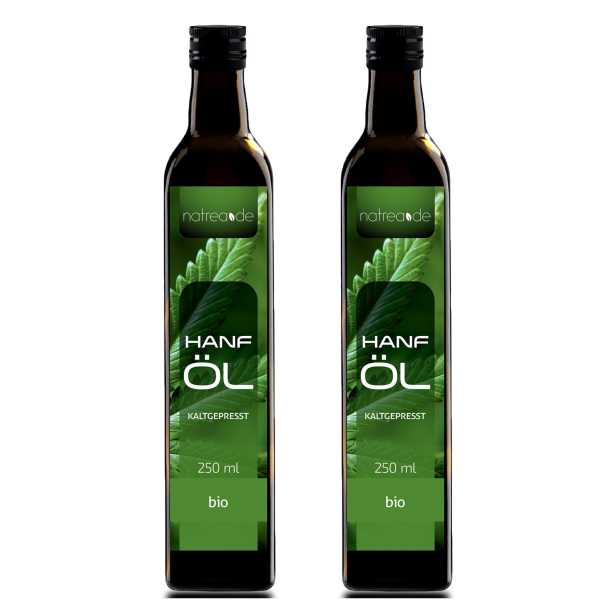 BIO-Hanföl, kaltgepresst - 500 ml