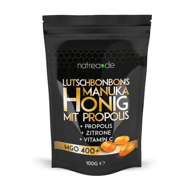 Manuka Honig Lutschbonbons MGO 400+ mit Propolis