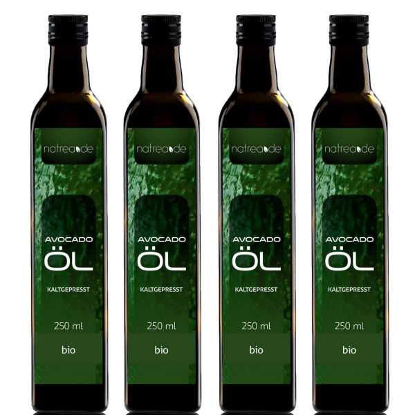 BIO-Avocadoöl, kaltgepresst - 1 Liter