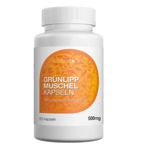 Grünlippmuschel Kapseln, 150 Stück, Dose a 90 g (1 x 150 Kapseln)