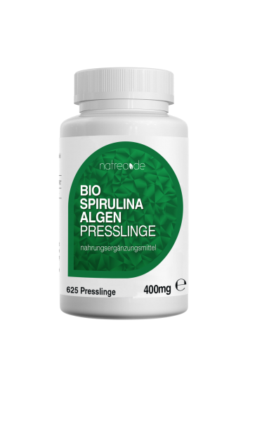 BIO Spirulina Algen Presslinge, 625 Stück a 400mg