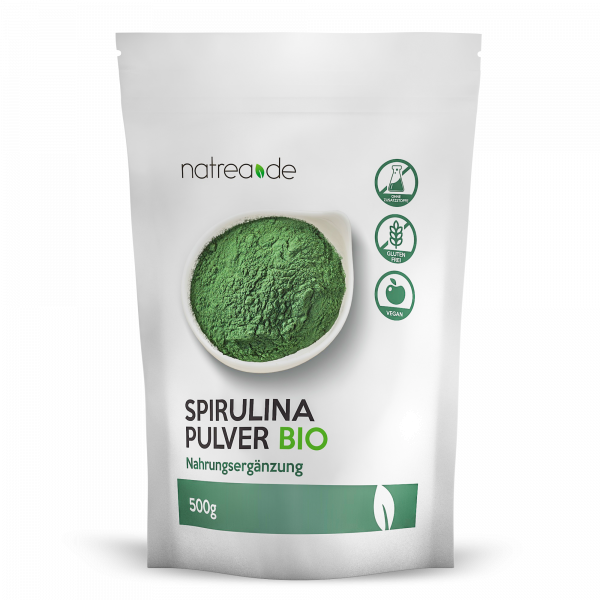 BIO Spirulina-Pulver, 500g